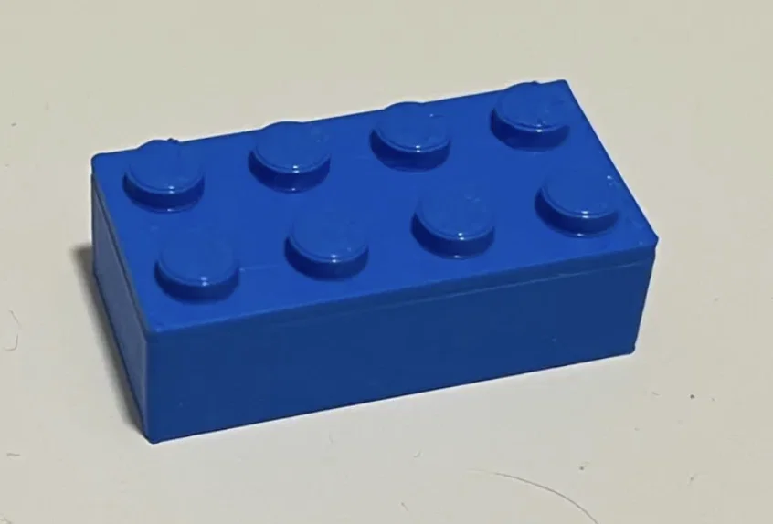 Mô hình gạch xếp hình 2x4 Lego Block in 3D đơn giản dễ in - Image 1