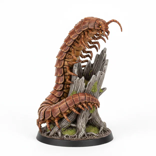Mô hình D&D: Rết Khổng Lồ (Giant Centipede Beast) - Image 1