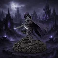 Bloodbound Realms – Dark Elf – Sát Thủ (Mô Hình STL In 3D Dark Fantasy) - Thumbnail 2