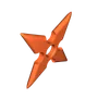 Mô hình phi tiêu Ninja (Ninja Star) in 3D đẹp mắt cho người mới bắt đầu - Image 1