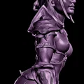Tượng Bán Thân Pháp Sư Fantasy STL | Mô Hình Phù Thủy Trên Đế Decor | Bản In 3D Trưng Bày - Thumbnail 1