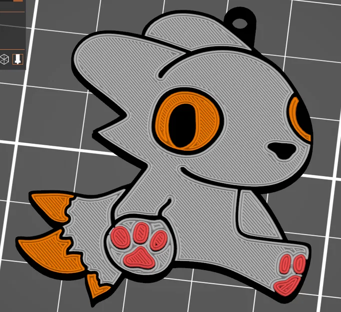 Móc khóa Experiment Plush 3D - Phụ kiện Casualties Unknown độc đáo - Image 1