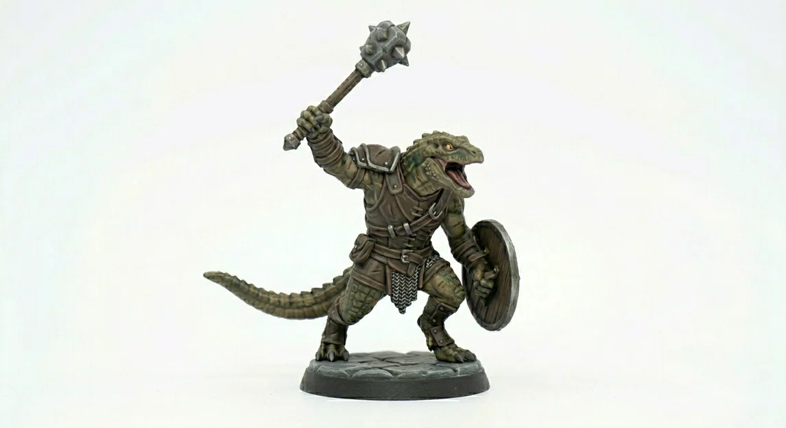 Mô hình D&D: Bộ Lizardfolk - Image 4