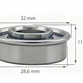 Bánh xe trước thay thế cho Weibang (Kohler XT-7) - Thumbnail 3