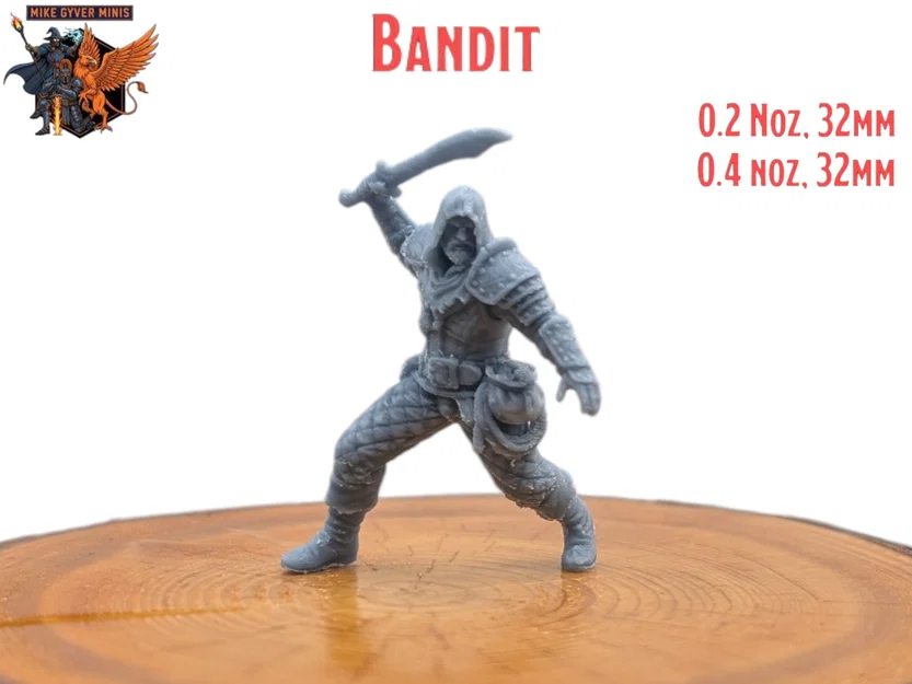Bandit Melee - Mô hình thu nhỏ in sẵn MGM - Image 1