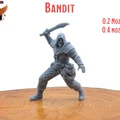 Bandit Melee - Mô hình thu nhỏ in sẵn MGM - Thumbnail 1