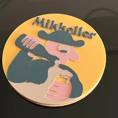 Mikkeller Beer Coaster - Đế lót ly bia phong cách Đan Mạch