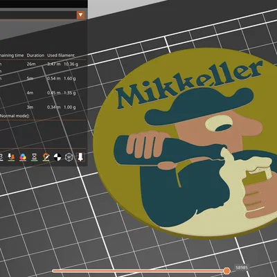 Mikkeller Beer Coaster - Đế lót ly bia phong cách Đan Mạch