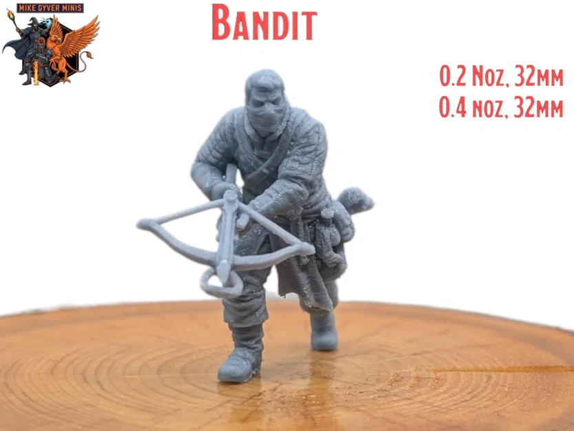 Bandit Ranged - Mô hình thu nhỏ MGM sẵn sàng để in - Image 1