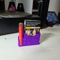Giá đỡ bao thuốc và bật lửa gắn khe gió ô tô - Cho người thích hút thuốc khi lái xe - Thumbnail 1