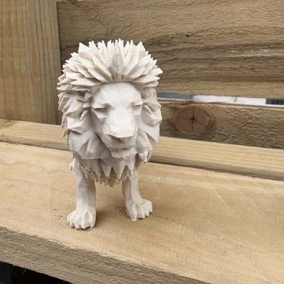 Mô hình trang trí Polygonal Lion King (Vua Sư Tử Đa Giác)