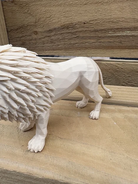 Mô hình trang trí Polygonal Lion King (Vua Sư Tử Đa Giác) - Image 4