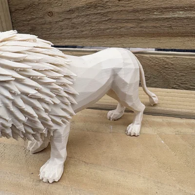 Mô hình trang trí Polygonal Lion King (Vua Sư Tử Đa Giác)