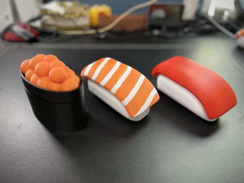Hộp đựng đồ đa năng hình Sushi độc đáo bằng in 3D - Image 1