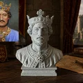 Tượng bán thân Richard Sư tử tâm (Richard the Lionheart Bust) - Thumbnail 1