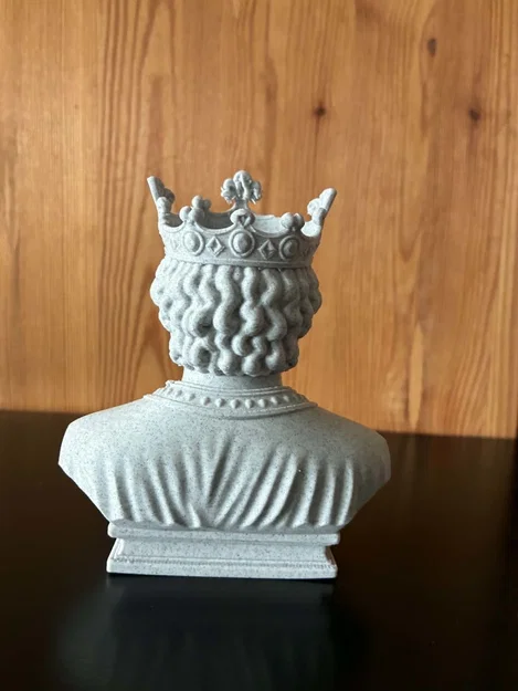 Tượng bán thân Richard Sư tử tâm (Richard the Lionheart Bust) - Image 2