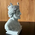 Tượng bán thân Richard Sư tử tâm (Richard the Lionheart Bust) - Thumbnail 5