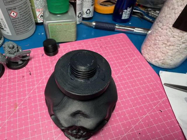 Đầu chuyển (adapter) cho tay cầm sơn mô hình Permadeath Skull - Image 3
