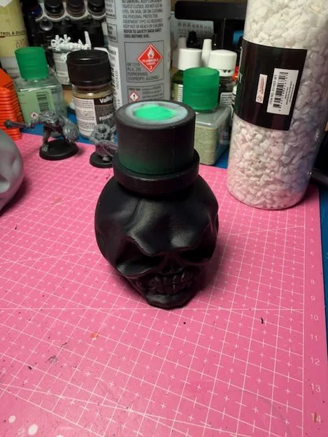 Đầu chuyển (adapter) cho tay cầm sơn mô hình Permadeath Skull - Image 4