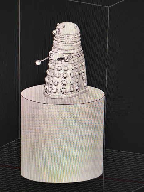 Mô hình Dalek trang trí cuộn giấy vệ sinh cho fan Doctor Who - Image 1