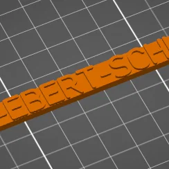 Móc khóa in 3D Friedrich-Ebert-Schule thiết kế nhỏ gọn