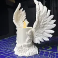 Đế nến LED hình đôi cánh thiên thần trang trí nhà cửa đẹp mắt - Thumbnail 3