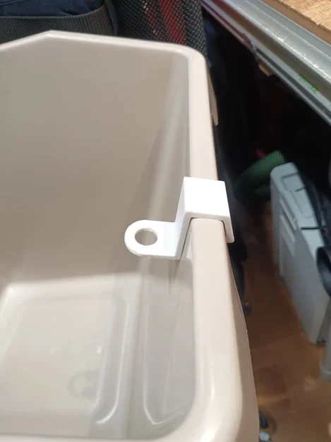 Giá đỡ van phao cấp nước cho thùng IKEA Sortera - Image 1