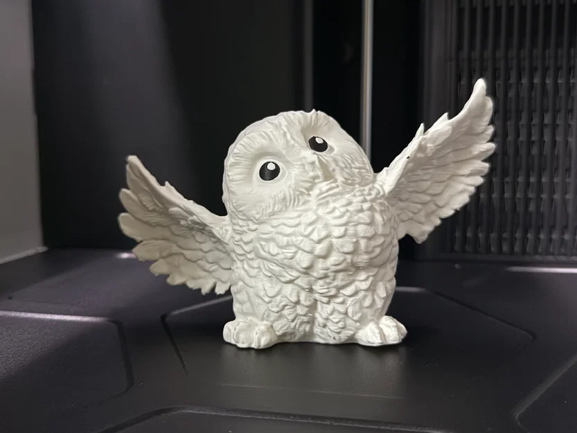 Mô hình cặp đôi cú 3D dễ thương (lấy cảm hứng từ Harry Potter) - Image 1