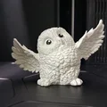Mô hình cặp đôi cú 3D dễ thương (lấy cảm hứng từ Harry Potter) - Thumbnail 1