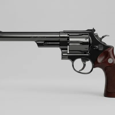 Mô hình 3D Smith & Wesson .44 Magnum - Dirty Harry đầy phong cách