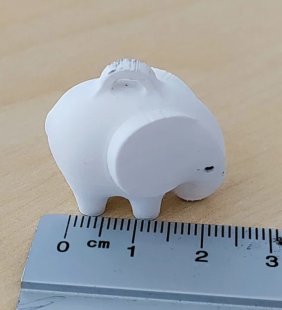 Móc khóa hình voi nhỏ - Bản làm lại - Image 3