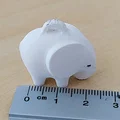 Móc khóa hình voi nhỏ - Bản làm lại - Thumbnail 3