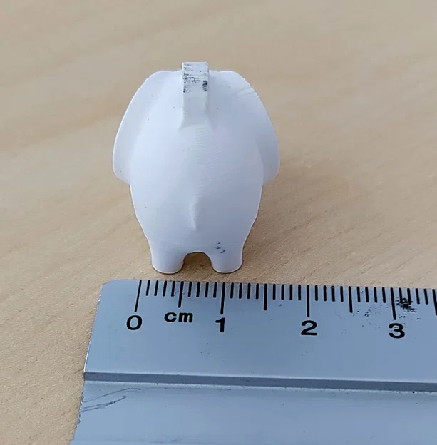 Móc khóa hình voi nhỏ - Bản làm lại - Image 4
