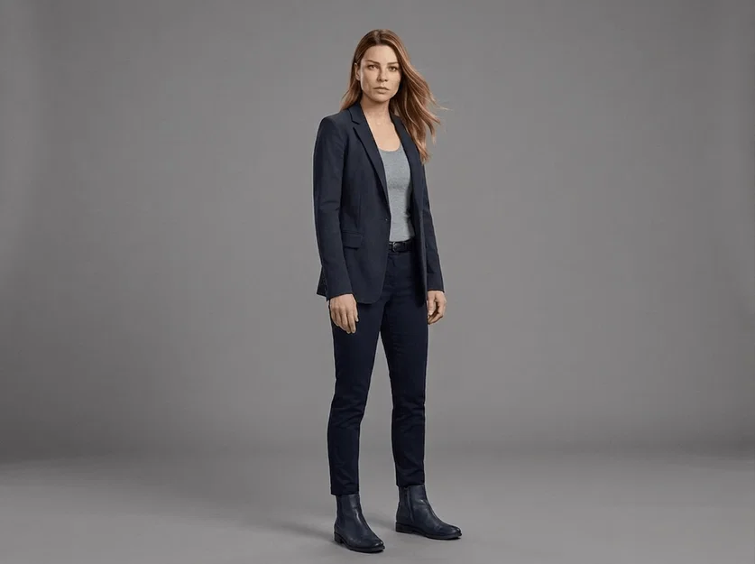 Mô hình 3D nhân vật Chloe Decker (Lauren German) từ phim Lucifer - Image 1