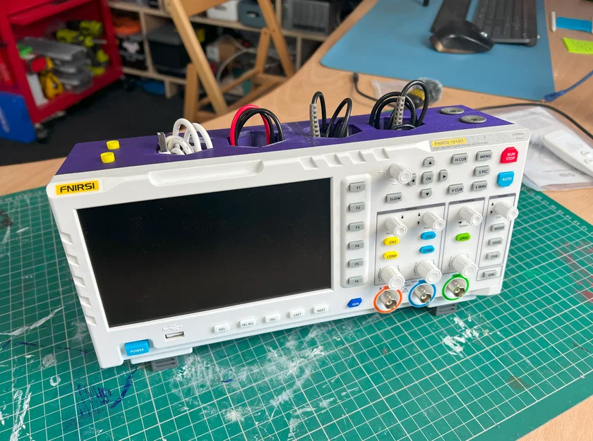 Ốp lưng kiêm khay chứa phụ kiện gọn gàng cho máy Fnirsi-1014D - Image 1
