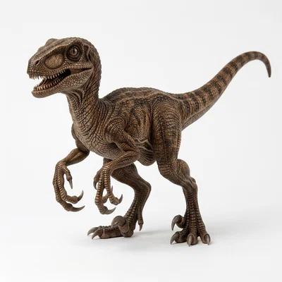 Mô hình in 3D khủng long Velociraptor siêu chi tiết và chân thực