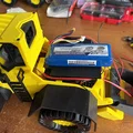 Khay đỡ pin phẳng cho xe xúc lật RC in 3D (Flat Battery Holder) - Thumbnail 1