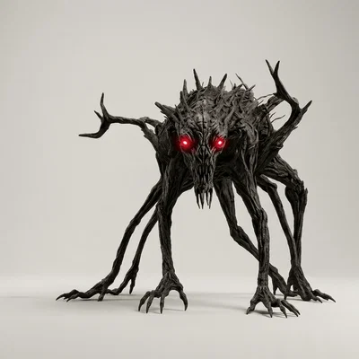 Mô hình 3D Quái vật kinh dị (Demon Creature) ấn tượng cho dân sưu tầm