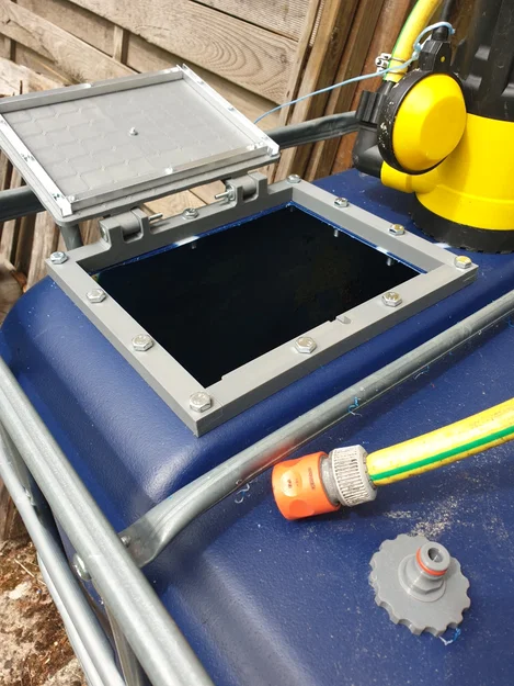Nắp đậy tiếp cận cho bồn chứa 1000 lít - Image 1