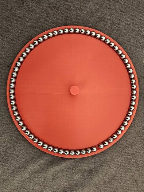 Khay Xoay Đựng Đồ Uống Lazy-Susan — 4 Ngăn, Tích Hợp Bi Thép Rời - Image 5