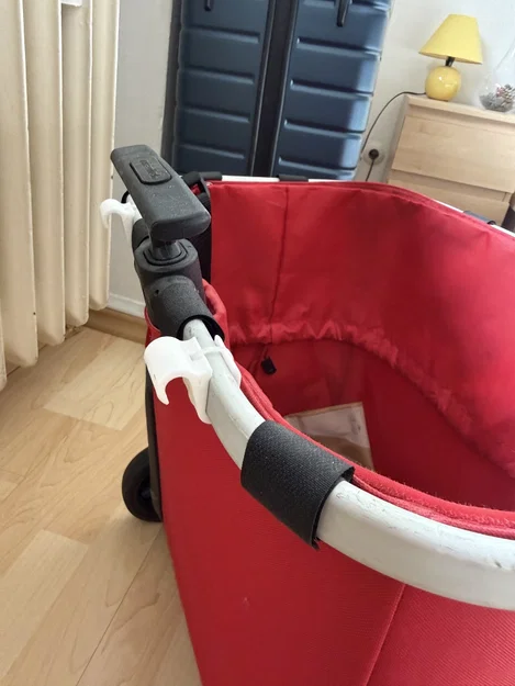 Móc thay thế cho xe đi chợ Reisenthel carrycruiser (có chốt dây rút) - Image 1