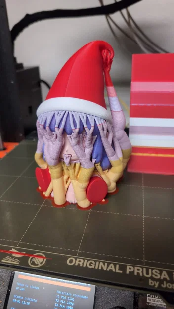 Mô hình 3D Memole - Nhân vật Anime cổ điển (Tối ưu cho in đa màu) - Image 3