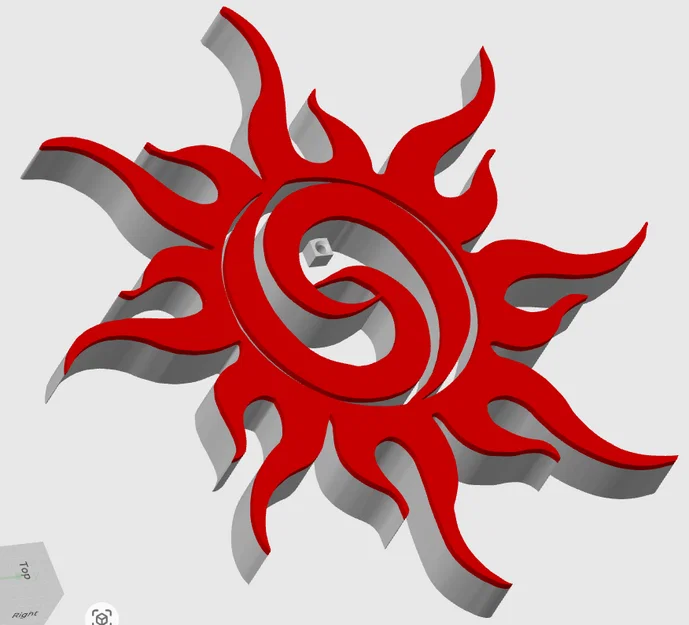 Mẫu trang trí treo tường Sunburst (Mặt Trời) in 3D nghệ thuật - Image 5