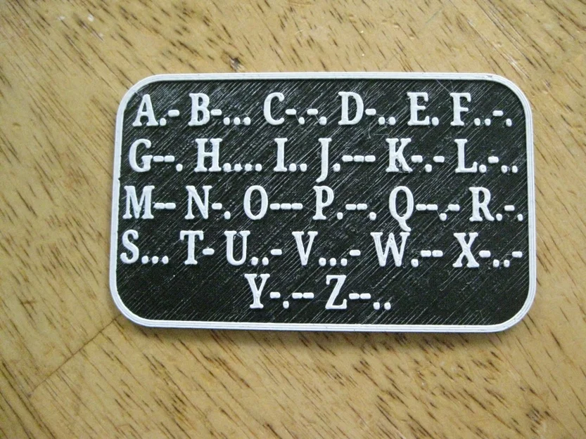 Thẻ Mã Morse (Morse Code Card) - Image 1