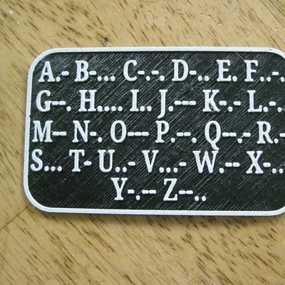 Thẻ Mã Morse (Morse Code Card)
