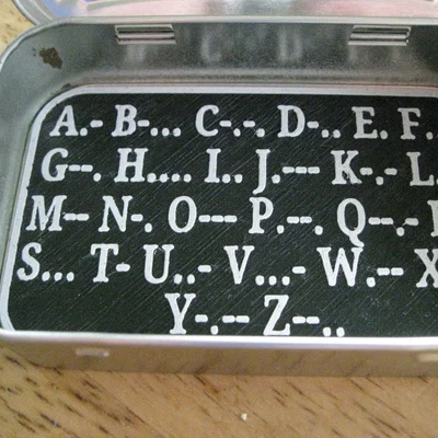 Thẻ Mã Morse (Morse Code Card)