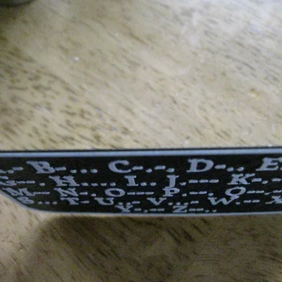 Thẻ Mã Morse (Morse Code Card)
