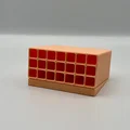 Kệ Đựng Bút Acrylic 21 Khe Cho Bút 11mm - Phụ Kiện Tô Màu Sách Công Chúa Disney - Thumbnail 4