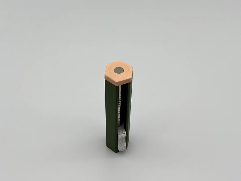 Magnet Dispenser V2 cho nam châm 6x2 mm – Nắp xoay và thanh trượt cải tiến - Image 2