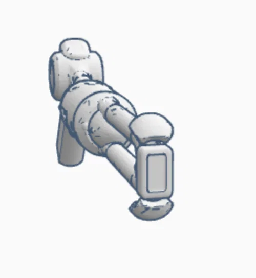 Mô hình súng Stasis Rifle (Subnautica) cho Dummy 13 - File in 3D - Image 3